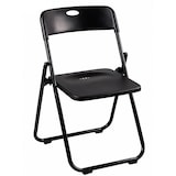 thumbnail of Pack 10 Silla Plegable Profesional Negra de Alta Resistencia para Eventos y Catering