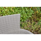 thumbnail of Merxx Toskana Set 7tlg., 6 Sessel, 1 Tisch 185 x 90 cm, Aluminium, Grau