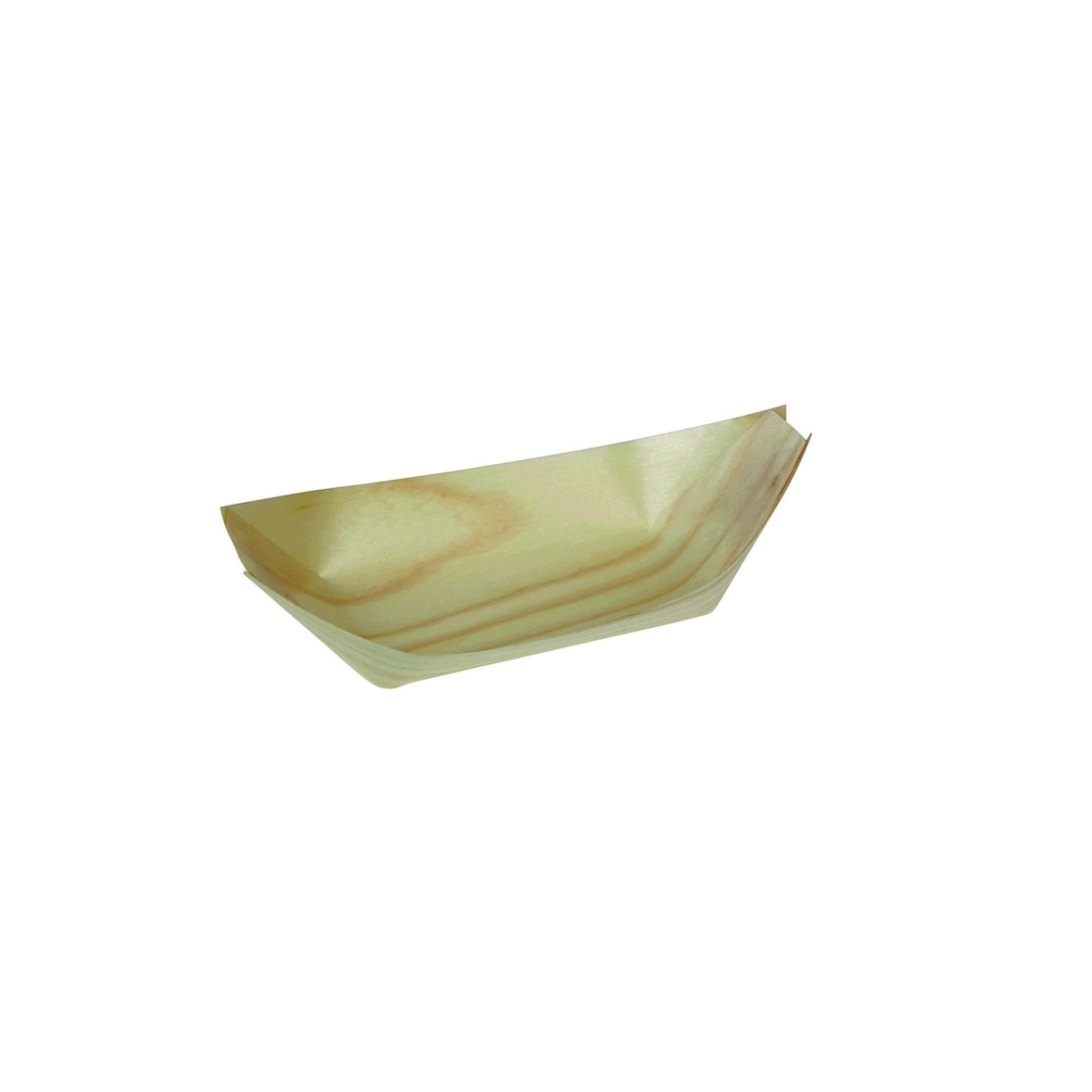 WISEFOOD 4000 Stück - Boot 80mm Holz - 30ml