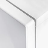 thumbnail of VidaXL 5-delig TV wandmeubel met LED verlichting in hoogglans wit