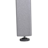 thumbnail of METRO PROFESSIONAL Bierzeltgarnitur 3-tlg. Lynx, Alu/Eukalyptusholz, 1 Biertisch 161 x 70 cm, 2 Bierbänke 147 x 30 cm, silber