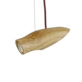 thumbnail of Portalámparas Madera Pajaro