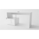 thumbnail of Web Furniture ESSE Scrivania Melaminico 140cm   Bianco Lucido
