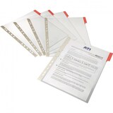 thumbnail of DURABLE FUNCTION Sichttafeln, rot, dokumentenechte Folie, DIN A4, 5/VE