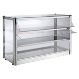 thumbnail of Vetrinetta neutra da banco QD83N per prodotti di pasticceria cm. 87x37x54h