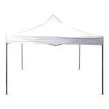 thumbnail of Carpa 3 x 3 hierro plegable blanca