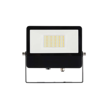 Proiettore LED da Esterno Sky 40W con Tecnologia Switch CCT 3000K/4000K/5000K, Fascio 115º, Struttura in Alluminio Nero - Beneito & Faure