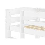 thumbnail of Kinder Etagenbett Kiefer weiß 90x200 Doppel-Bettkasten Rollroste Matratzen Stockbett 60.10-09WMS2