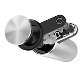 thumbnail of PROREGAL Stilvoller Flüssigseifenspender aus Edelsthal mit Touchless Bediensensor | 0,25 Liter, HxBxT 17,5x7x12cm | Edelstahl / Silber