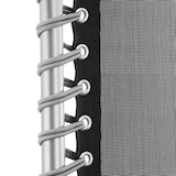 thumbnail of tectake Chaise longue pliable CLOUD réglable en continu - noir, par pièce - 405085