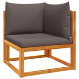 thumbnail of vidaXL 7-tlg. Garten-Sofagarnitur mit Kissen Massivholz Akazie