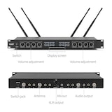 thumbnail of Système Microphone Sans Fil 8 Canaux Pour Conférences Haute Qualité Audio YONIS