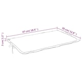thumbnail of vidaXL Ligbedkussen 186x58x4 cm oxford stof taupe