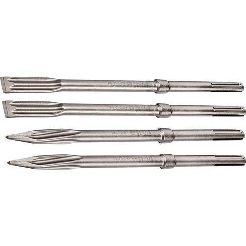 Meißel-Set SDS max, 4-teilig, 400 x 25 mm, 400 mm