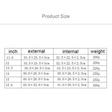 thumbnail of Sacoche Ordinateur Portable Universelle 13.3 Pouces Poches Multiples Grise YONIS