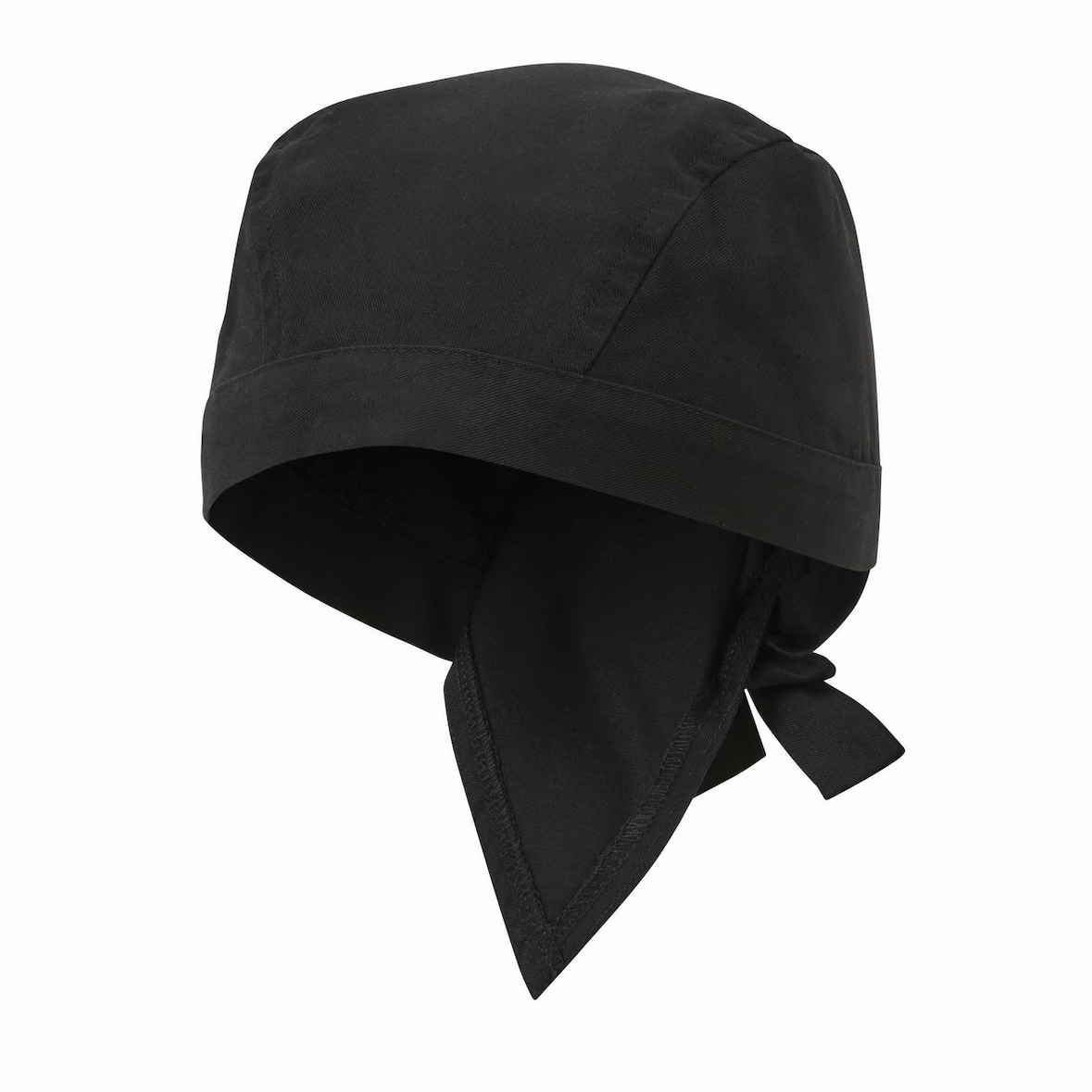 METRO PROFESSIONAL Bandana da cuoco, unisex, taglia unica, nero, 2 unità