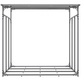 thumbnail of Kaminholzunterstand Ruston Aluminium + Abdeckplane S