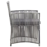 thumbnail of vidaXL 4-tlg. Garten-Lounge-Set mit Auflage Poly Rattan Anthrazit