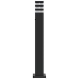 thumbnail of vidaXL Wegeleuchte Schwarz 80 cm Aluminium