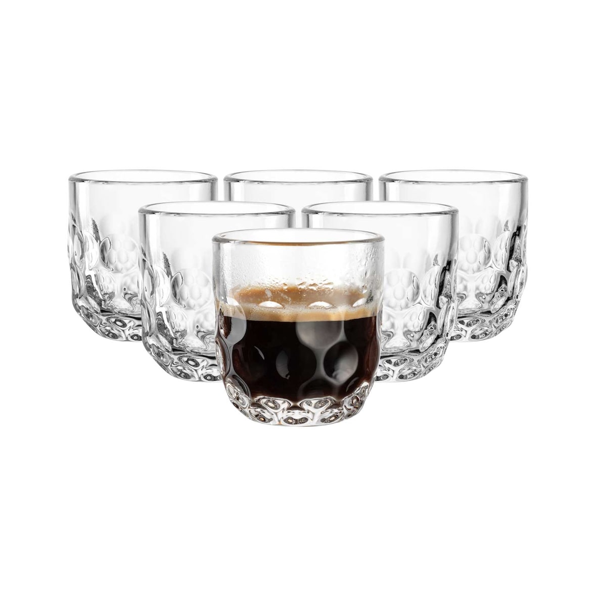 Leonardo GOCCE Espressoglas (1) 60 ml 6er Set
