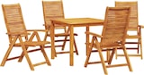 thumbnail of vidaXL Garten Essgruppe 5 pcs Braun Massivholz Akazie
