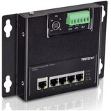 thumbnail of TRENDnet TI-PG50F 5-Port Industrial PoE+ Gigabit Front Access Switch, wandmontierbar