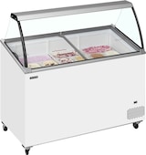 thumbnail of TEFCOLD Speiseeisvitrine IC401SCE+SO 352l Weiß