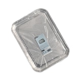 thumbnail of 15 X 3 Servierplatten, Alu eckig 35 cm x 26 cm