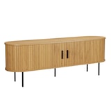thumbnail of SIT Möbel Sideboard | 2 Schiebetüren | B 140 x T 40 x H 76 cm | walnuss – schwarz | 32020001 | Serie SIDEBOARD