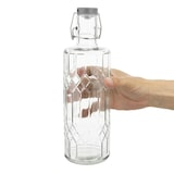 thumbnail of Olympia geo Glaswasserflasche mit Stöpsel | 1 Liter | 12 Flaschen