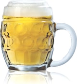 thumbnail of 6x Stölzle Oberglas Bierkrug Tübinger 0,5 l, geeicht, Übermaß, mit Schild, Bierglas