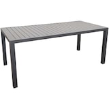 thumbnail of Table extérieure en aluminium plateau à lattes Alice 180 cm Alizé