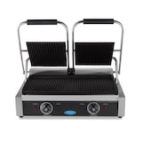 thumbnail of Contactgrill - Gegroefde - Dubbele Grillplaat - 2 x 22cm - Maxima Maxima