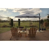 thumbnail of Feel Furniture - Toscano - Luxe Parasol - Roma - 3 Meter - Donkergrijs