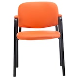 thumbnail of 4er Set Stapelstühle Ken Pro Kunstleder orange