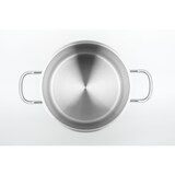 thumbnail of METRO Professional Olla para sopa con tapa, acero inoxidable, Ø 36 cm, 36 L, altura: 40.4 cm, inducción