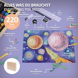 thumbnail of ECD Germany Malset 220-teilig – XXL Malkoffer Holz, Acrylfarben, Buntstifte, Wachsmaler, Aquarell, Künstler Zeichenset, Malkasten für Kinder &