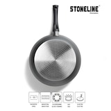 thumbnail of STONELINE® CERAMIC Bratpfanne 24 cm, Keramik-Beschichtung, mit Glasdeckel, Induktion geeignet