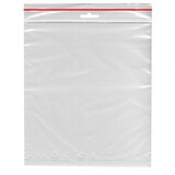 thumbnail of 3000 Schnellverschlussbeutel LDPE 200 x 300 mm transparent mit Eurolochung