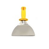 thumbnail of Spatola piegata per pizza in acciaio inox 12x10 cm Lilly