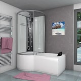thumbnail of Kombination Badewanne Dusche K50-R00 Duschtempel 100x170 cm