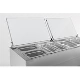 thumbnail of Saladette 2 puertas 6 contenedores de 1/3Gn