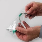 thumbnail of Lot de 100 Sachets plastiques à fermeture ZIP 60x130mm standard 50µ