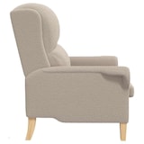 thumbnail of vidaXL Sessel Hellgrau 76 x 94 x 102 cm Sharpa Stoff
