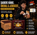 thumbnail of 500 Stück Gastro Erfrischungstücher – Döner & Kebab Design – Afiyet Olsun / Guten Appetit Feuchttücher