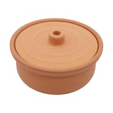 thumbnail of Viapot Small 1350 ml - Natur - Terrakotta-Schmortopf mit Deckel - 20×9 cm