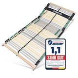 thumbnail of Lattenrost 120x200 PREMIUM STRONG 200 aus Buchenholz, Kopfteil verstellbar, 7 Zonen Lattenrost mit 42 Latten, Made in Germany, bis 200Kg