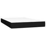 thumbnail of vidaXL Boxspringbett mit Matratze & LED Schwarz 120x200 cm Stoff