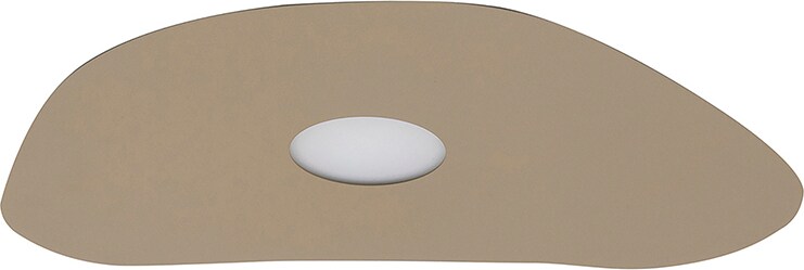 Kahlo Deckenleuchte 8W GX53 IP20 satingold, ultradünn, magnetisch – Rossini