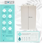 thumbnail of WellHome - "Huesca Collection" Blumentopf 35x80cm Weiß